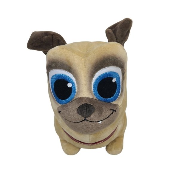 Disney Store Disney Jr Puppy Dog Pals Bingo and Rolly Pug Plush Stuffed Animal - Picture 7 of 13